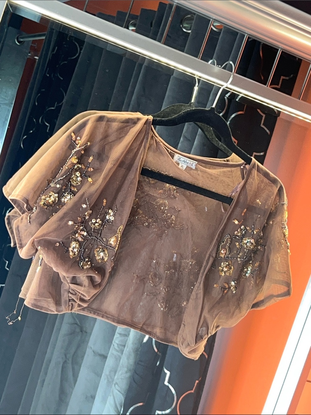 Vintage Mesh Sequin Bolero Shrug 🩰